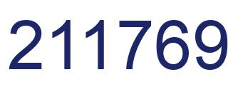 Número 211769 imagen azul