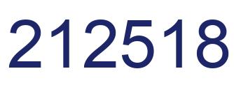 Número 212518 imagen azul