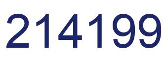 Número 214199 imagen azul