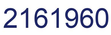 Número 2161960 imagen azul