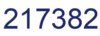 Número 217382 imagen azul