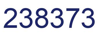Número 238373 imagen azul