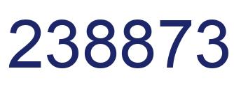 Número 238873 imagen azul