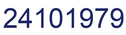 Number 24101979 blue image