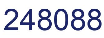 Número 248088 imagen azul
