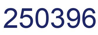 Number 250396 blue image