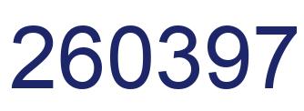 Número 260397 imagen azul