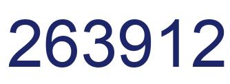 Número 263912 imagen azul