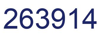 Número 263914 imagen azul
