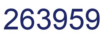 Número 263959 imagen azul