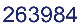 Número 263984 imagen azul