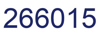 Número 266015 imagen azul