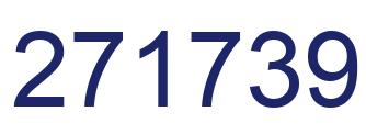 Número 271739 imagen azul
