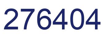 Número 276404 imagen azul