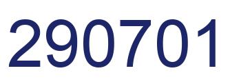 Número 290701 imagen azul