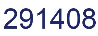 Número 291408 imagen azul