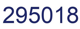 Número 295018 imagen azul