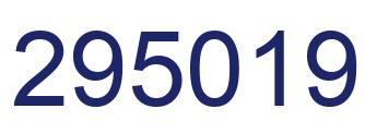 Número 295019 imagen azul