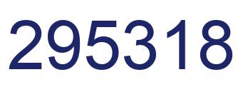Número 295318 imagen azul