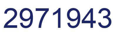 Número 2971943 imagen azul