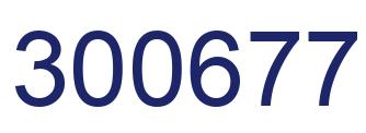 Número 300677 imagen azul