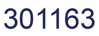 Número 301163 imagen azul