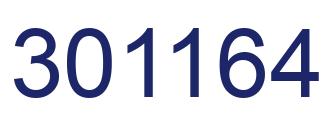 Número 301164 imagen azul