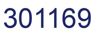 Número 301169 imagen azul
