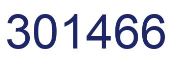 Number 301466 blue image