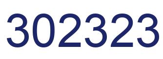 Número 302323 imagen azul