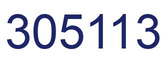 Número 305113 imagen azul