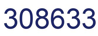 Número 308633 imagen azul