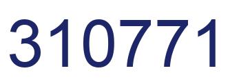 Número 310771 imagen azul