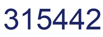 Número 315442 imagen azul