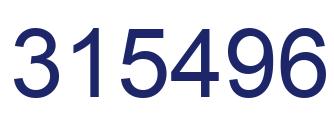 Número 315496 imagen azul