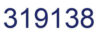 Número 319138 imagen azul