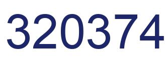 Número 320374 imagen azul