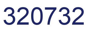 Número 320732 imagen azul