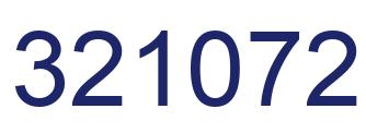 Number 321072 blue image