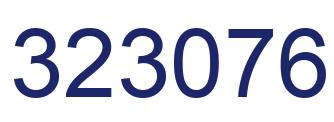 Número 323076 imagen azul