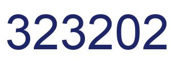 Number 323202 blue image