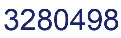 Number 3280498 blue image
