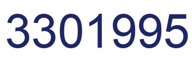 Número 3301995 imagen azul