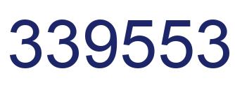 Número 339553 imagen azul