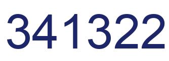 Número 341322 imagen azul