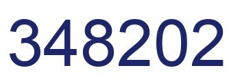 Número 348202 imagen azul
