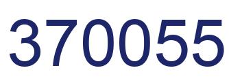 Número 370055 imagen azul