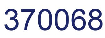 Número 370068 imagen azul