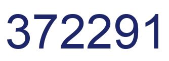 Number 372291 blue image