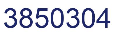 Número 3850304 imagen azul